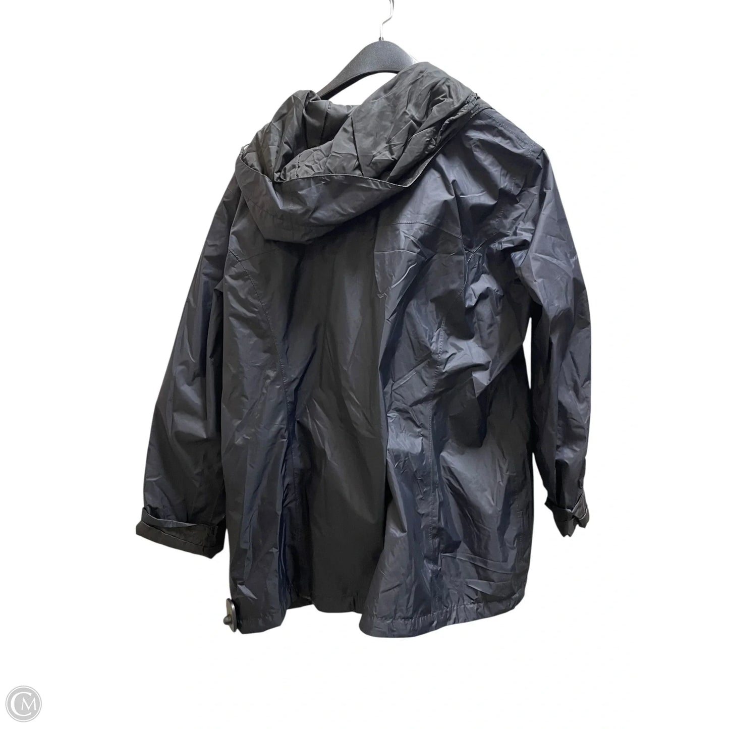 Jacket Windbreaker By Columbia In Black, Size: 1x