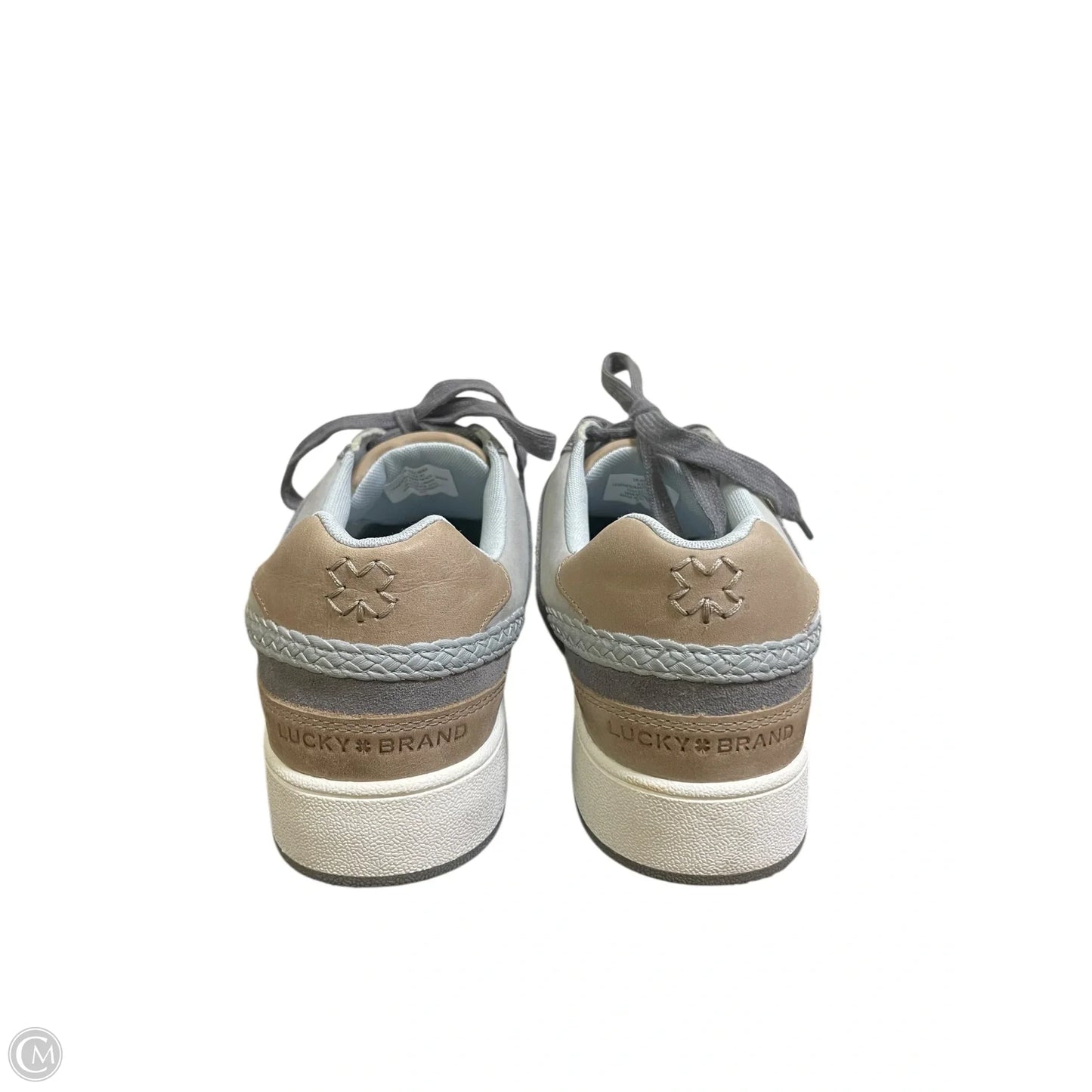 Shoes Sneakers By Lucky Brand In Grey, Size: 9.5
