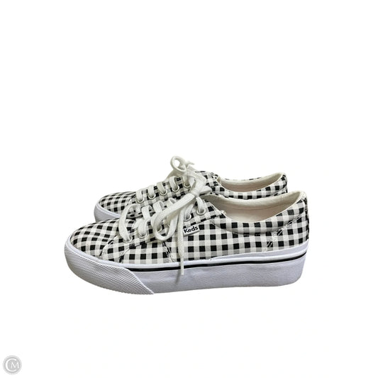 Shoes Sneakers By Keds In Black & White, Size: 7