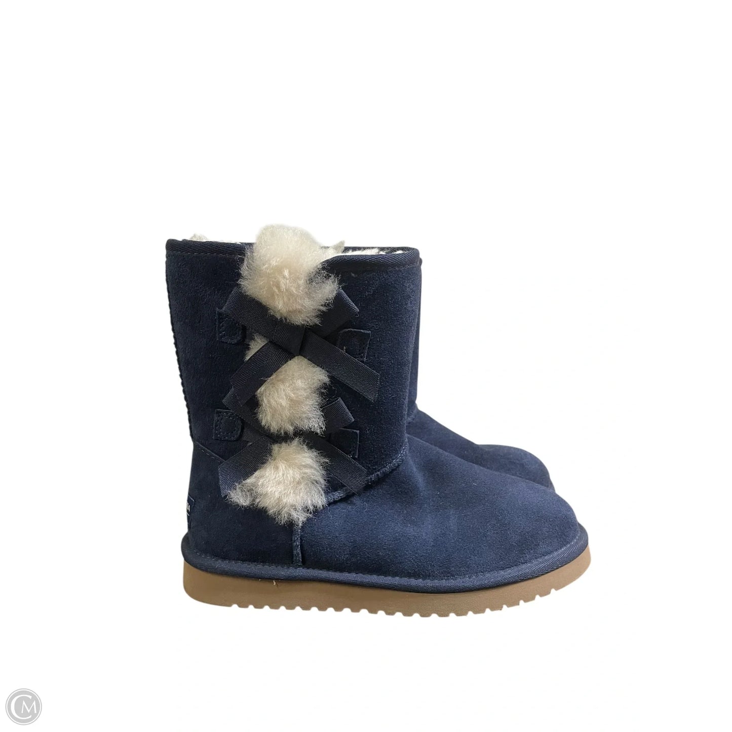 Boots Ankle Flats By Koolaburra By Ugg In Blue, Size: 6
