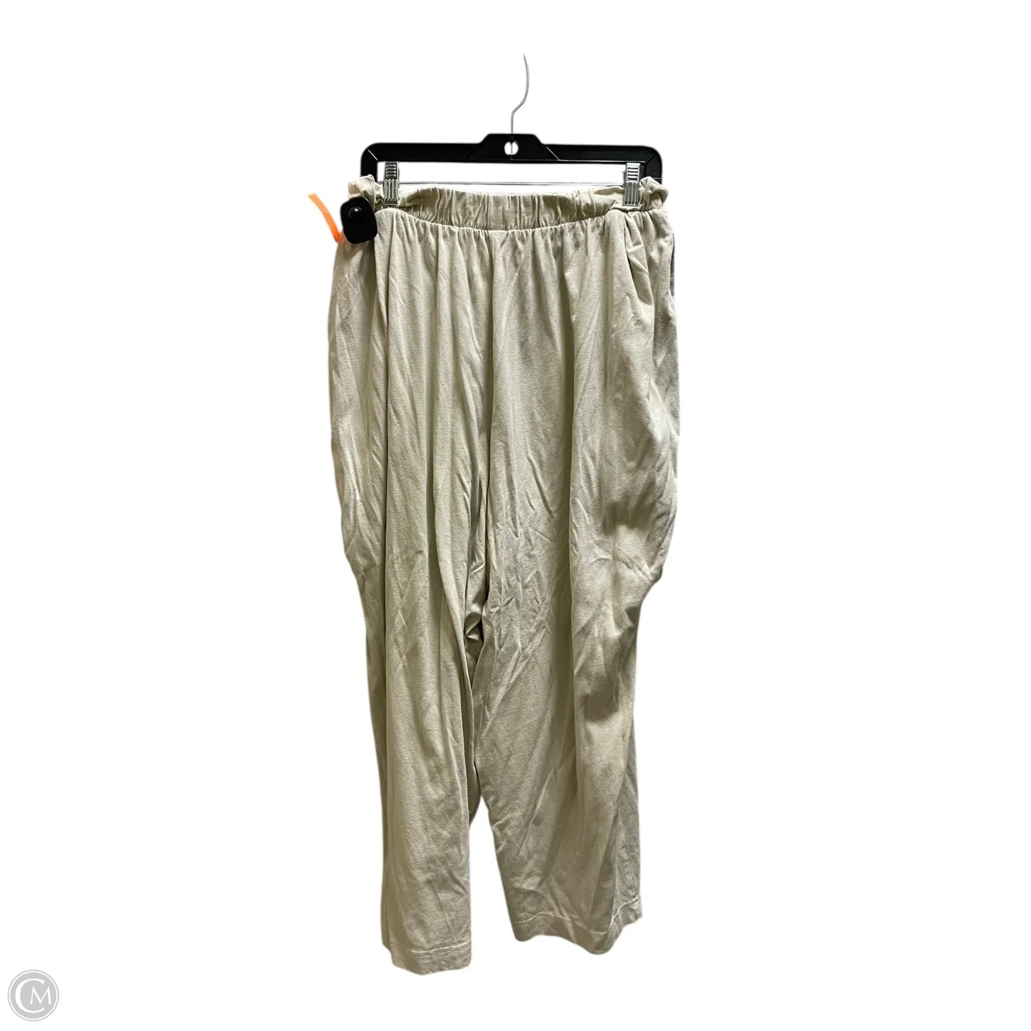 Pants Linen By Free People In Green, Size: Xl