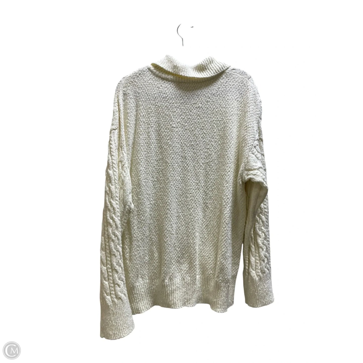 Sweater By Free People In Cream, Size: Xl