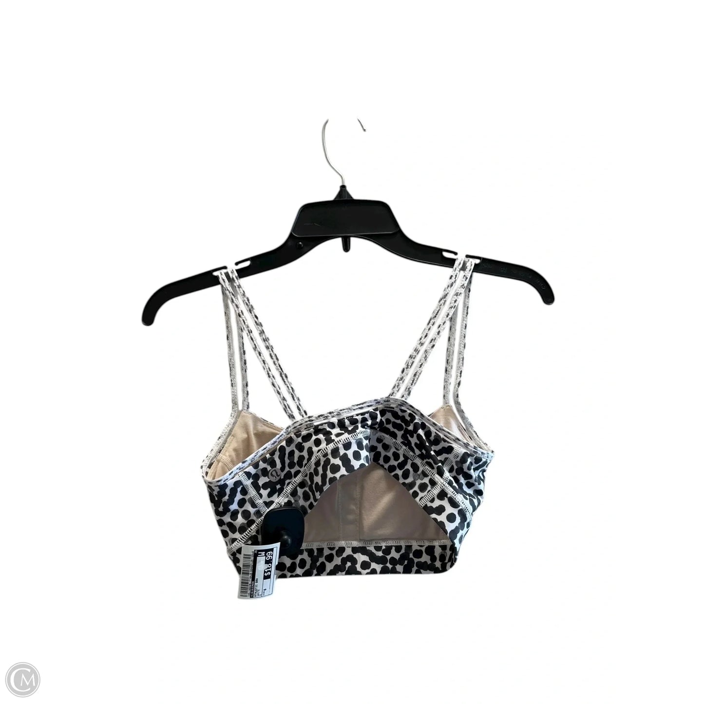 Athletic Bra By Lululemon In White, Size: 6