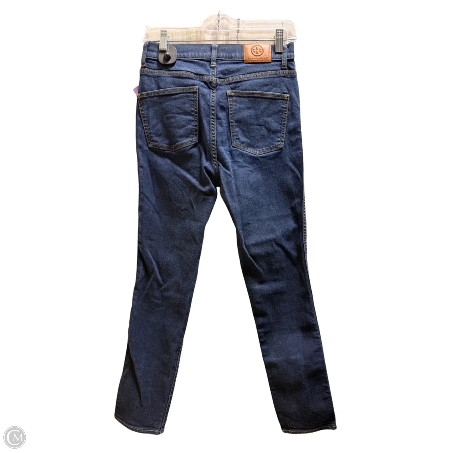 Jeans Designer By Tory Burch In Blue Denim, Size: 4