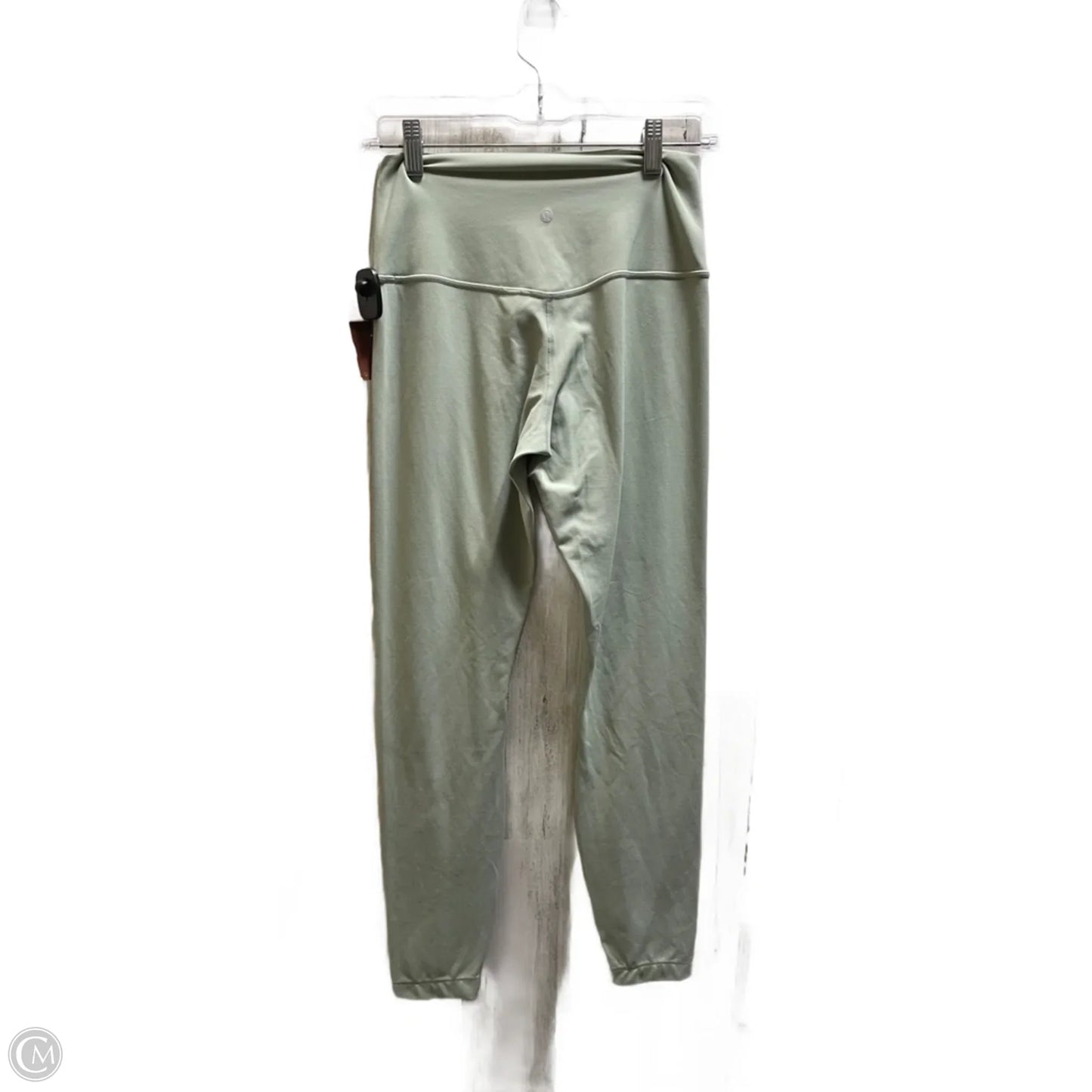 Athletic Leggings By Lululemon In Green, Size: 8