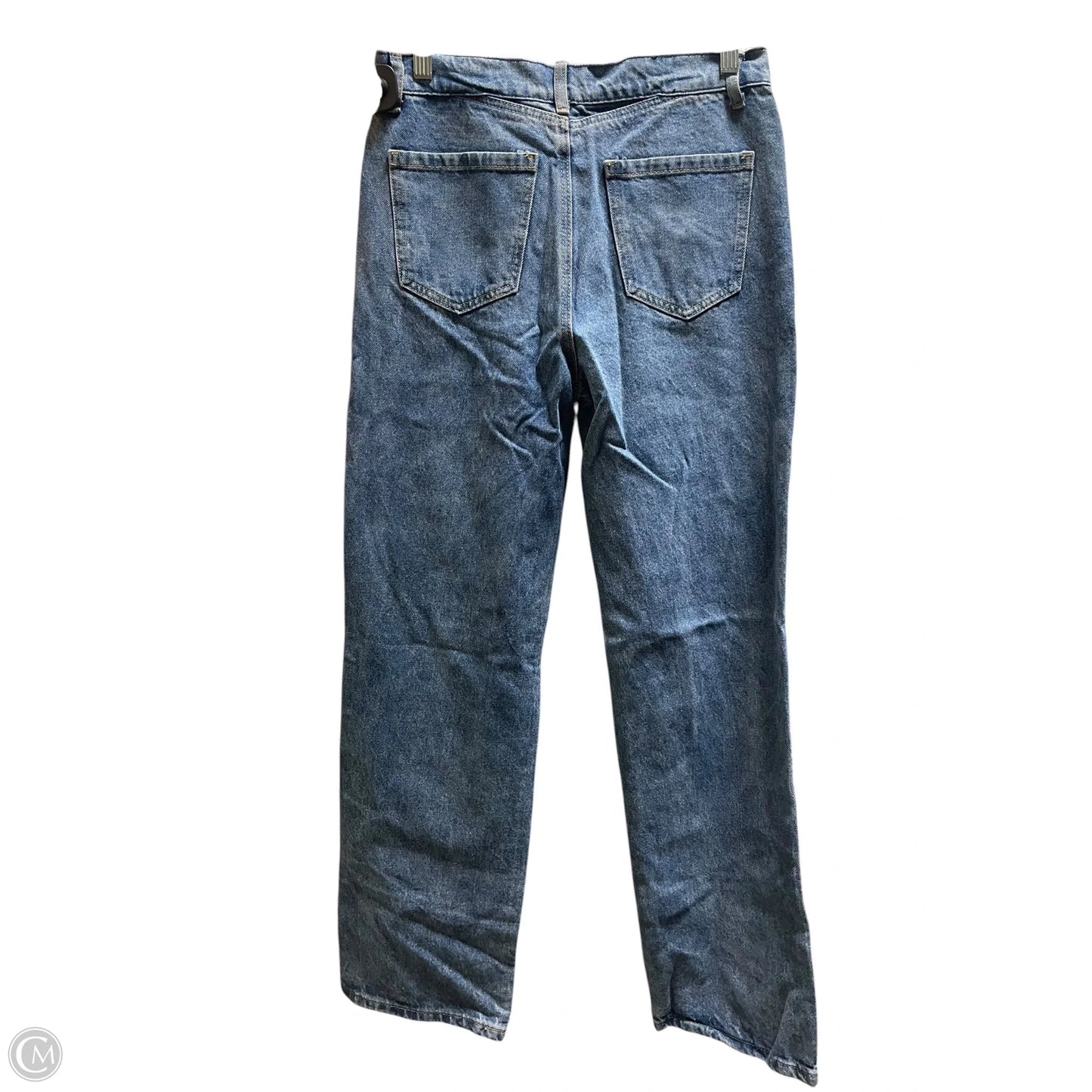 Jeans Straight By Edikted In Blue Denim, Size: S