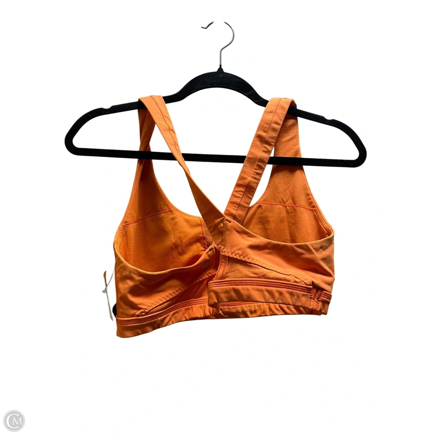 Athletic Bra By Lululemon In Orange, Size: 6