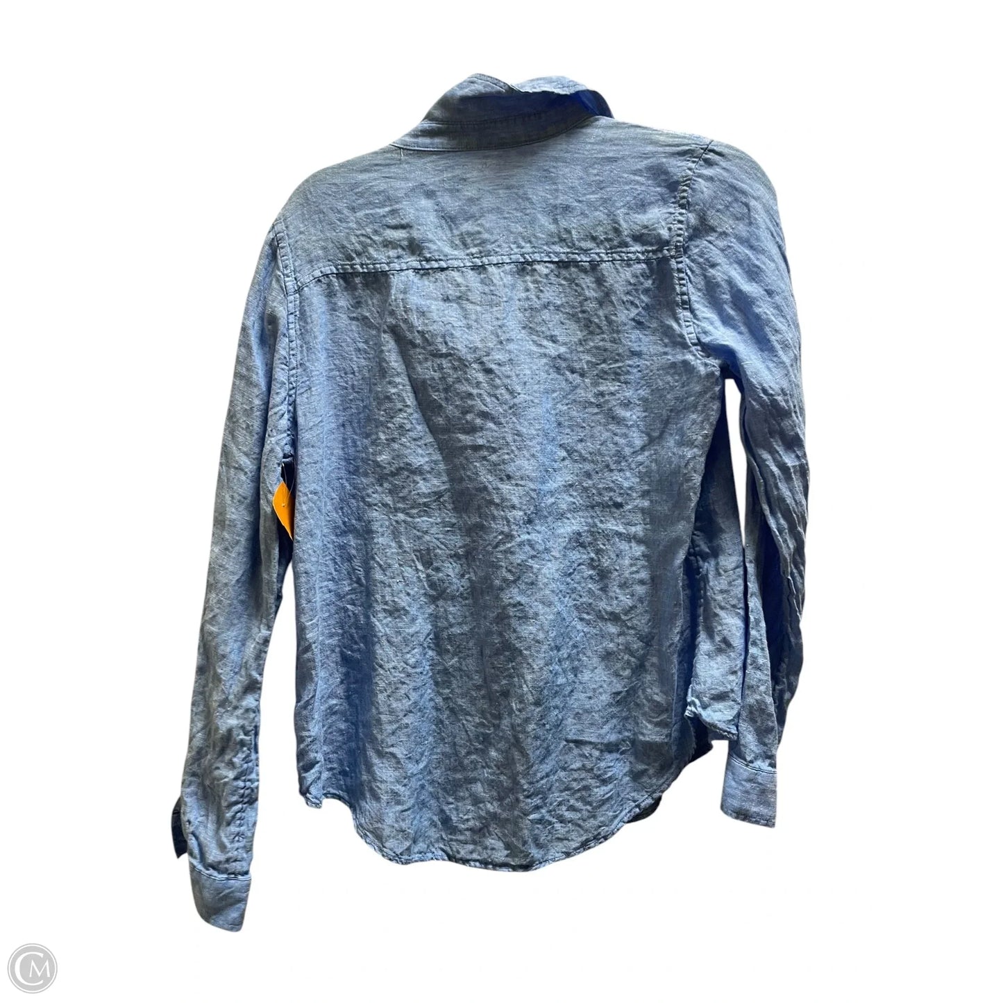 Top Long Sleeve Designer By Lilly Pulitzer In Blue, Size: M