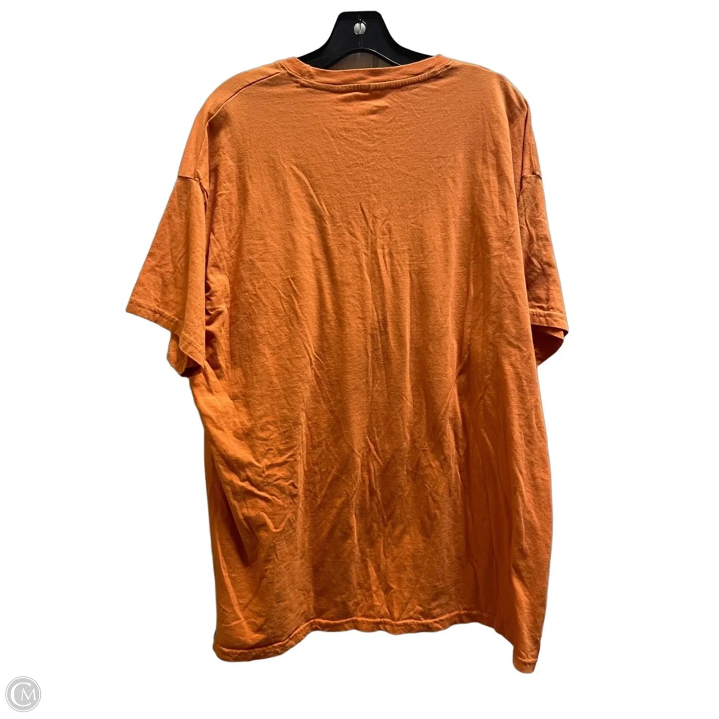 Top Short Sleeve By Simply Southern In Orange, Size: 3x