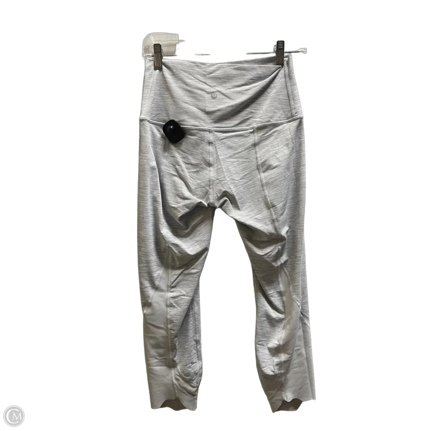 Athletic Leggings By Lululemon In Grey, Size: 6