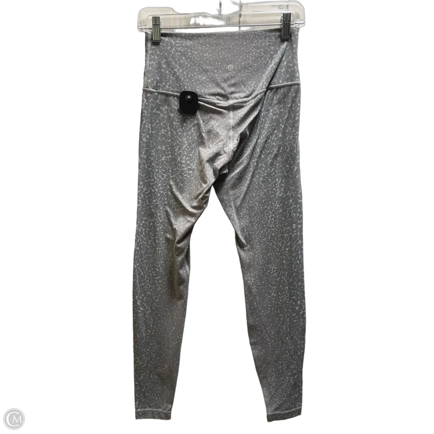 Athletic Leggings By Lululemon In Grey, Size: 8