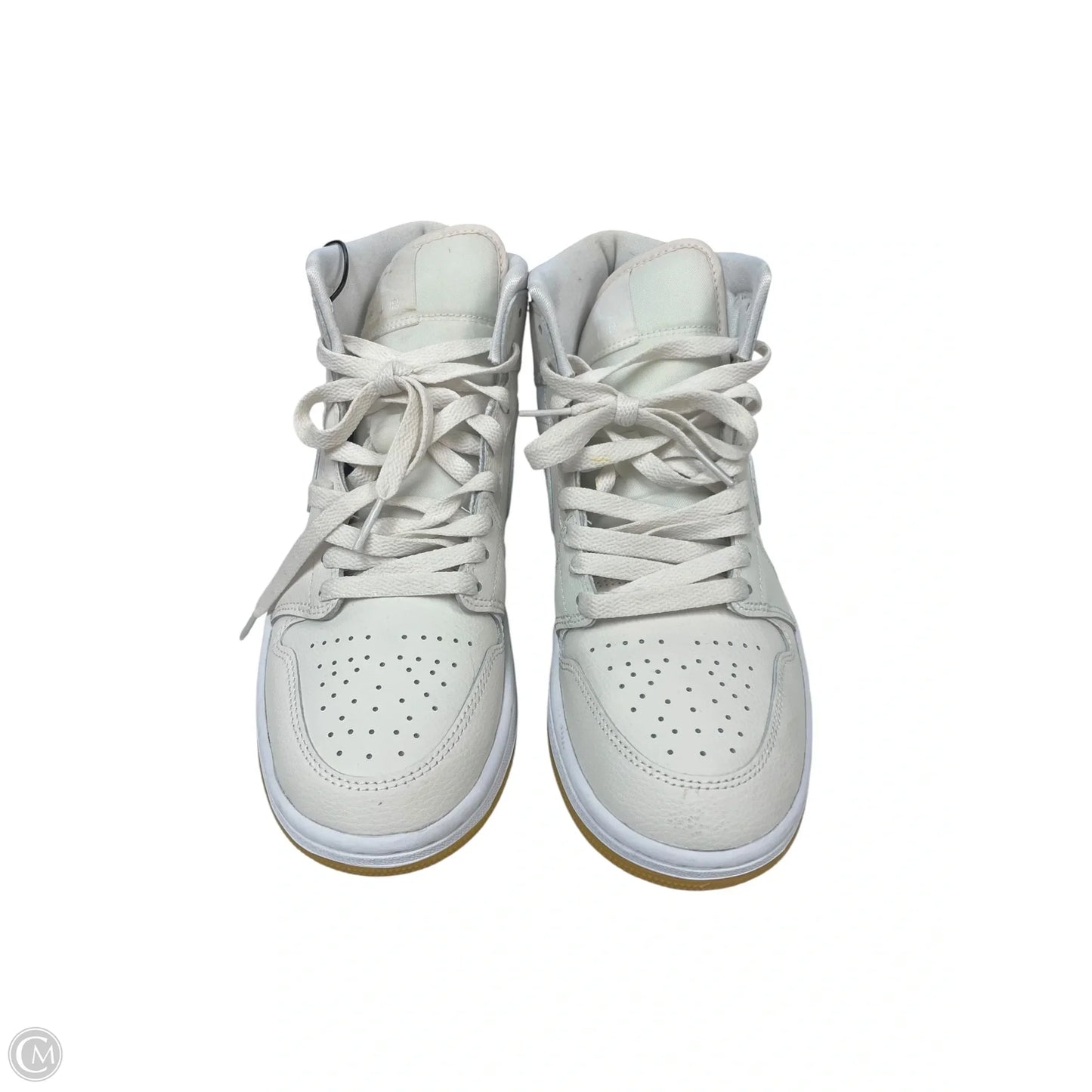 Shoes Luxury Designer By Jordan In Cream, Size: 8