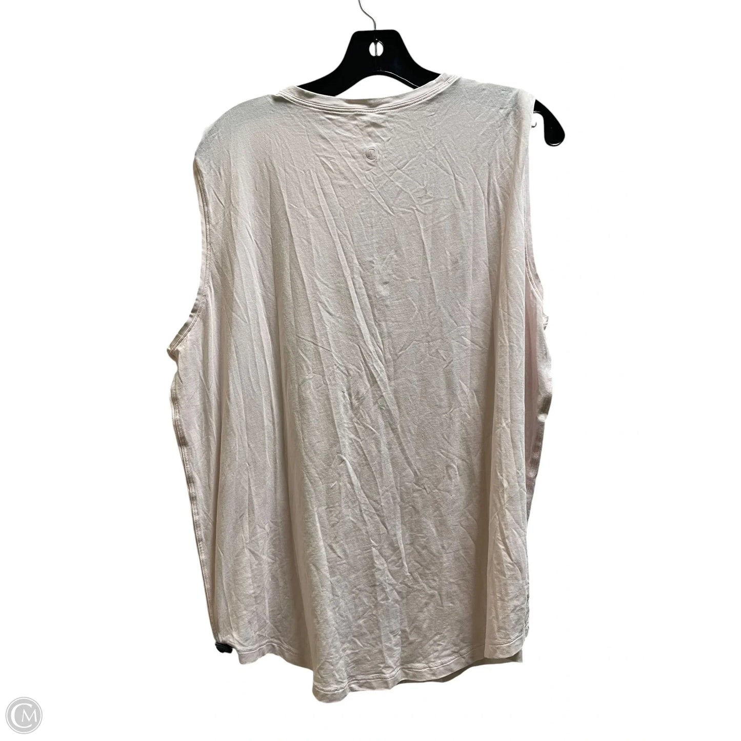 Athletic Tank Top By Lululemon In Pink, Size: L