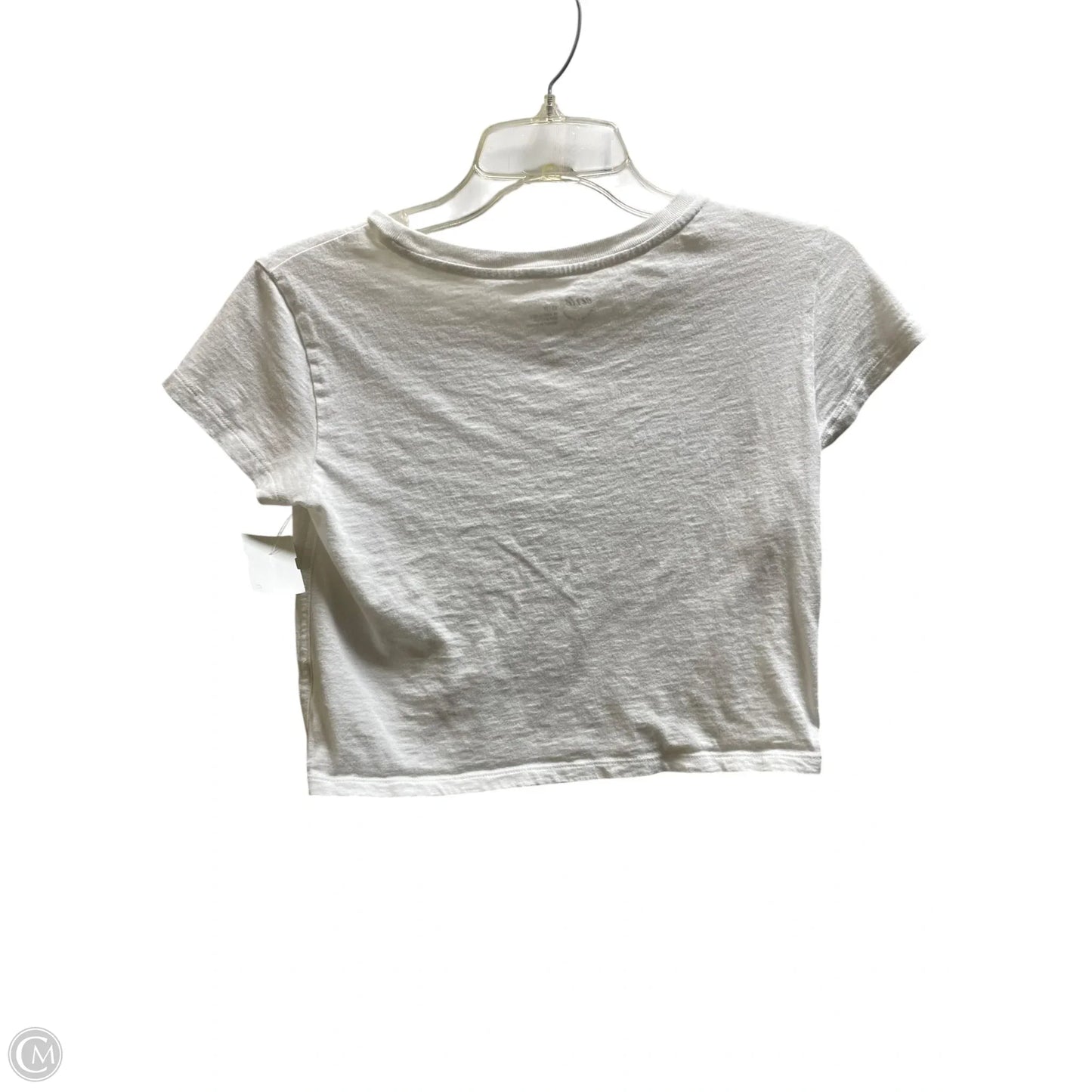 Top Short Sleeve By Aerie In White, Size: Xs