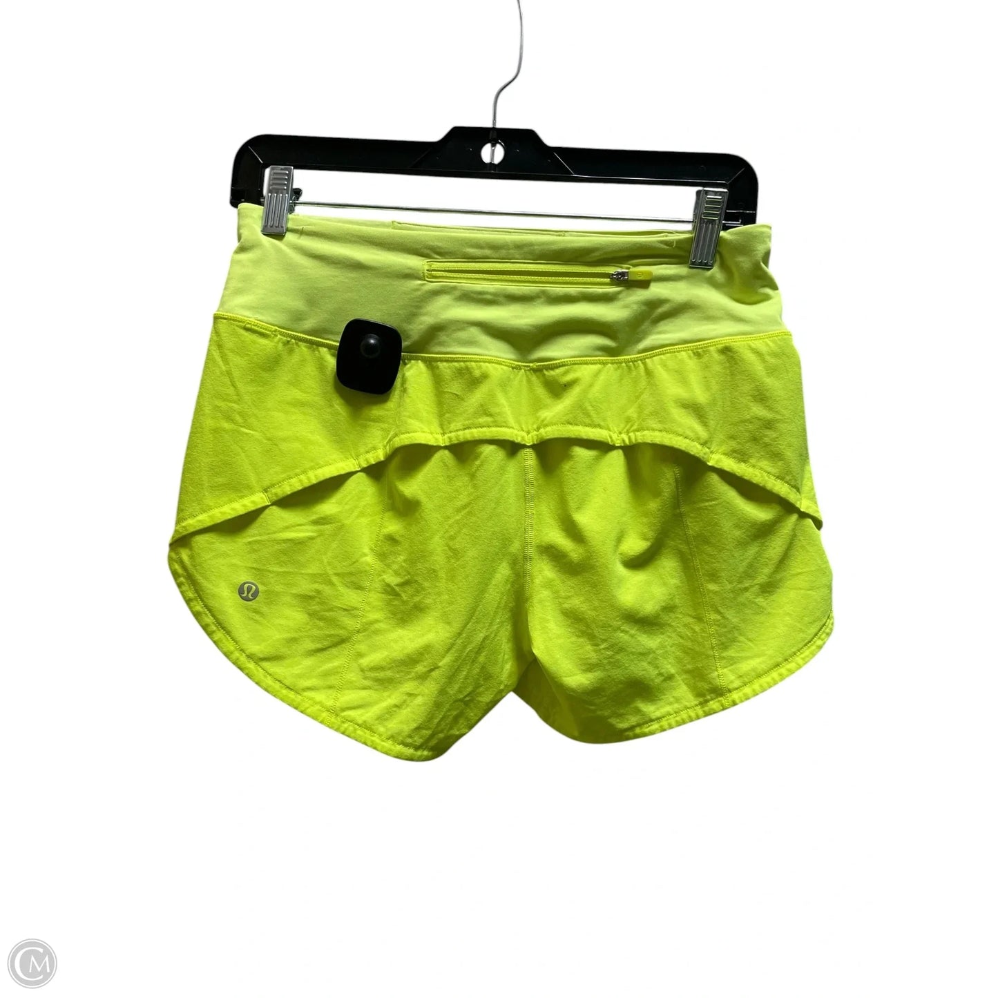 Athletic Shorts By Lululemon In Green, Size: 4