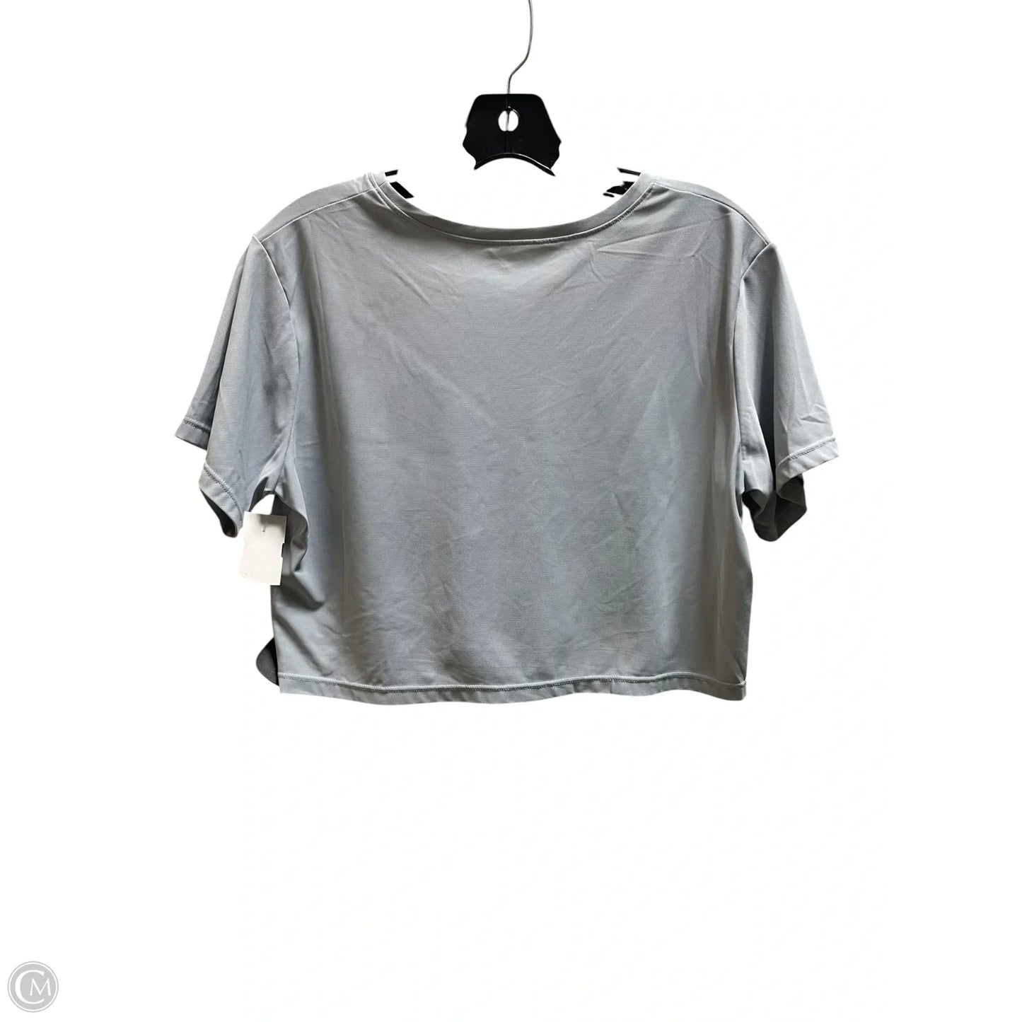 Athletic Top Short Sleeve By Alphalete In Blue, Size: M