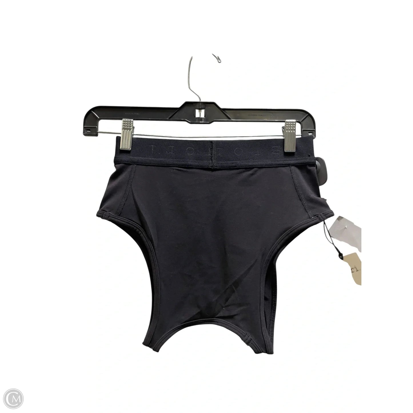 Athletic Bra By Clothes Mentor In Black, Size: S