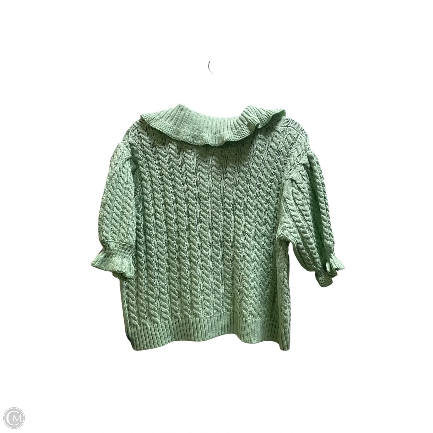 Sweater By Clothes Mentor In Green, Size: Xl