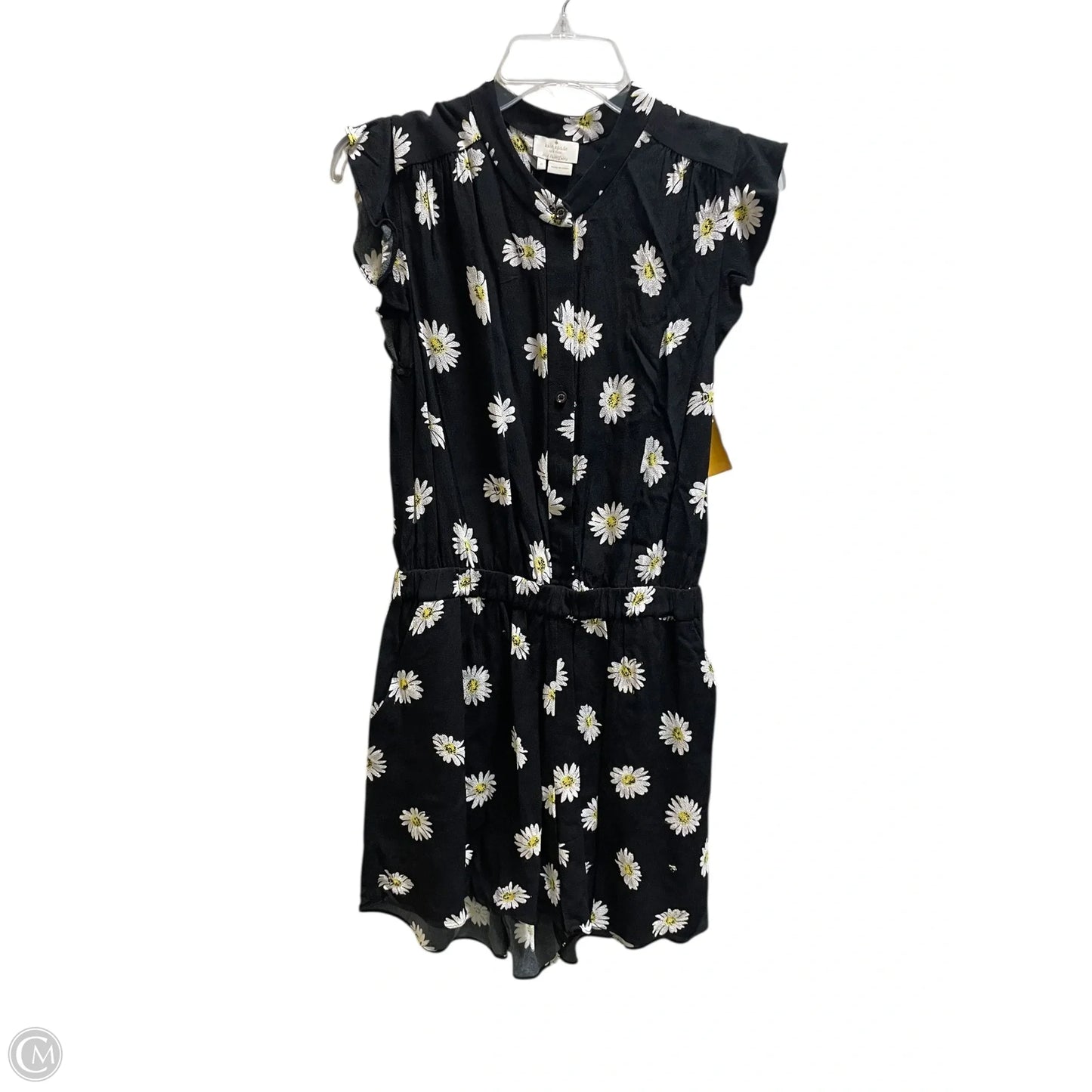Romper Designer By Kate Spade In Black, Size: S