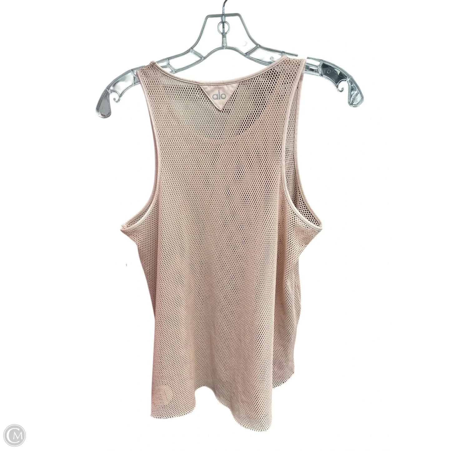 Athletic Tank Top By Alo In Pink, Size: L