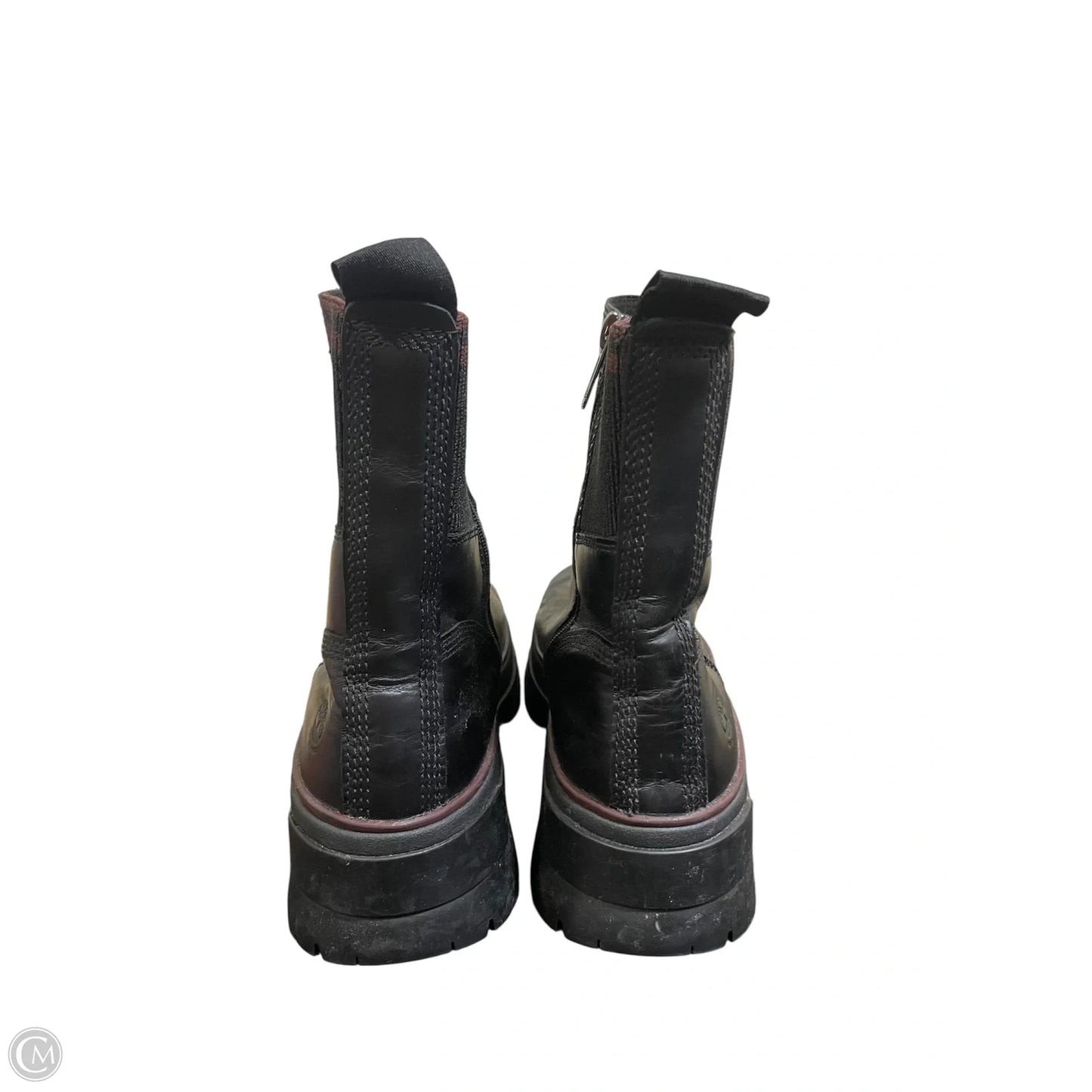 Boots Ankle Flats By Timberland In Black, Size: 8