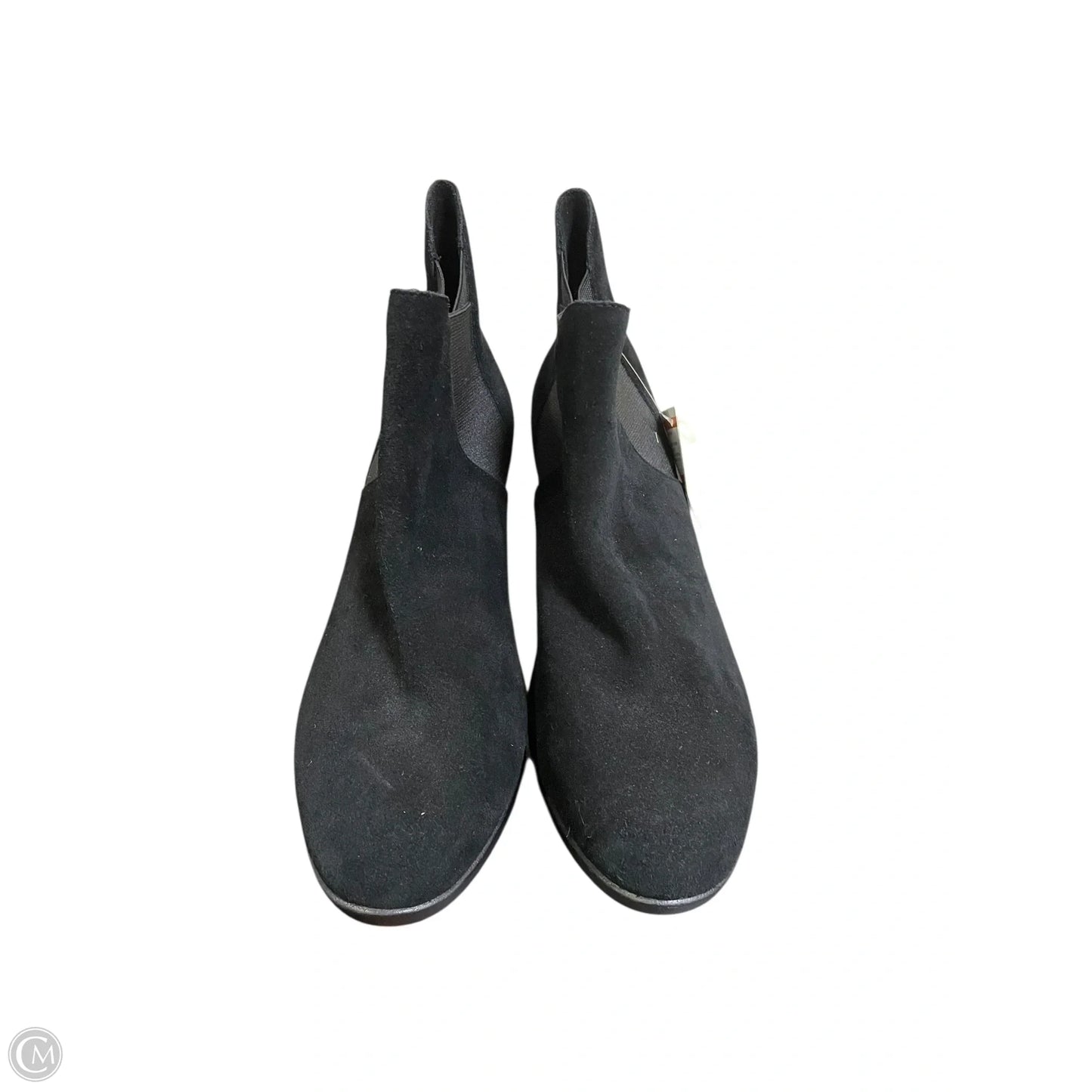 Boots Ankle Flats By Crocs In Black, Size: 10