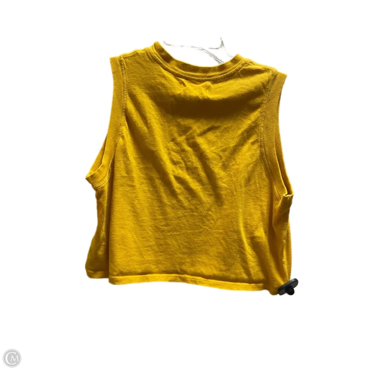 Top Sleeveless By Spiritual Gangster In Yellow, Size: Xs
