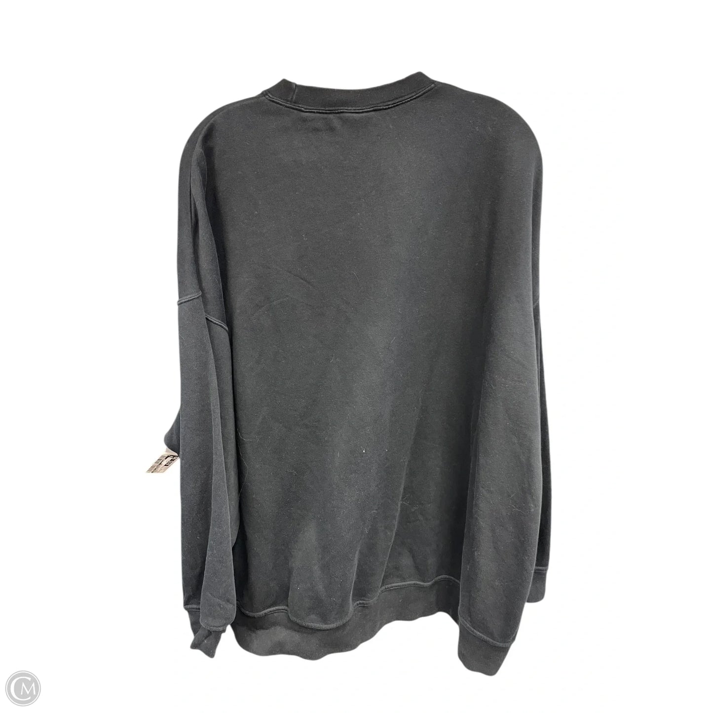 Sweatshirt Crewneck By Nike Apparel In Black, Size: S