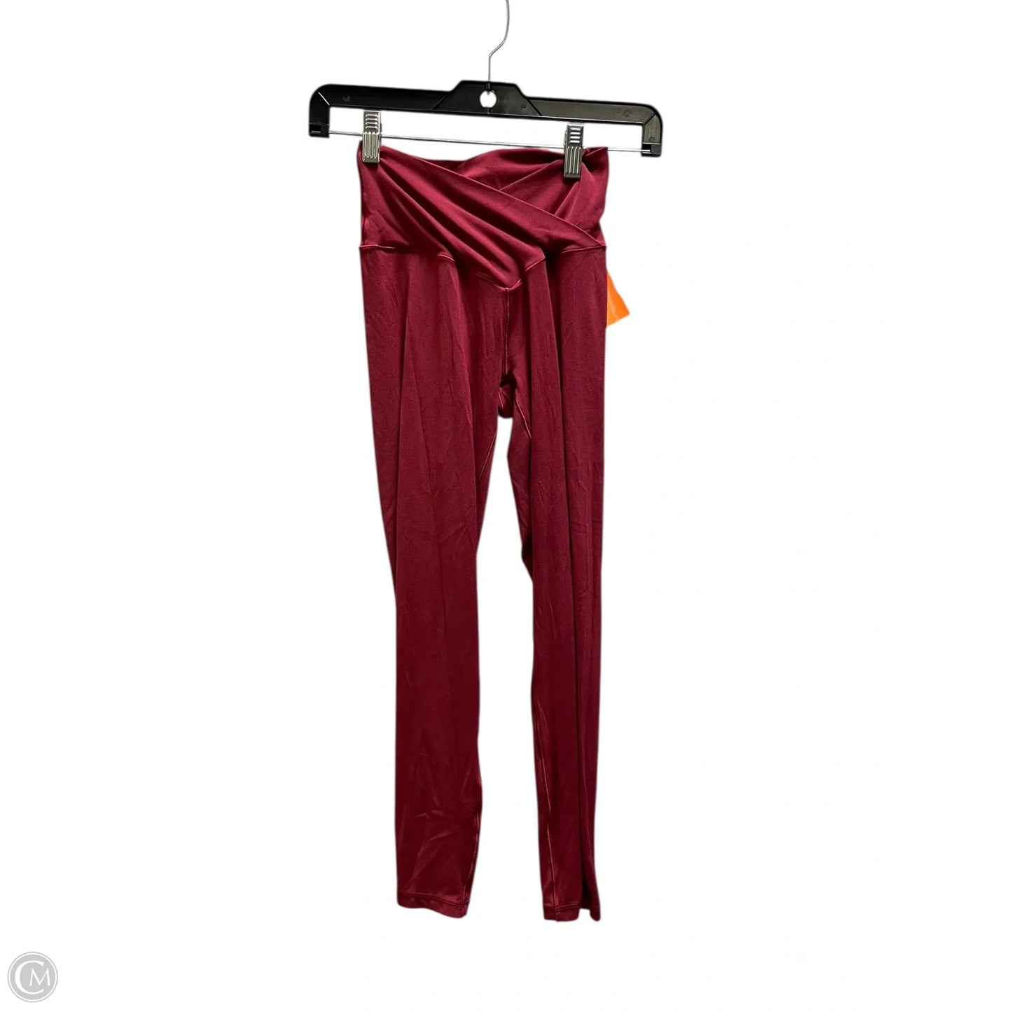 Athletic Leggings By Aerie In Red, Size: S