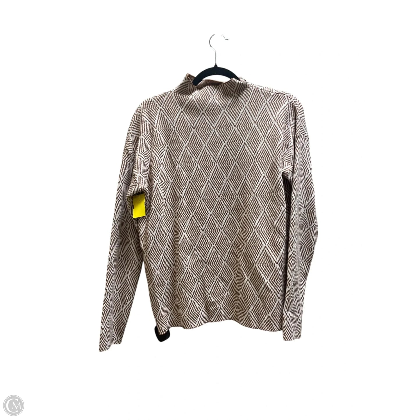 Sweater Designer By Halston In Brown, Size: M