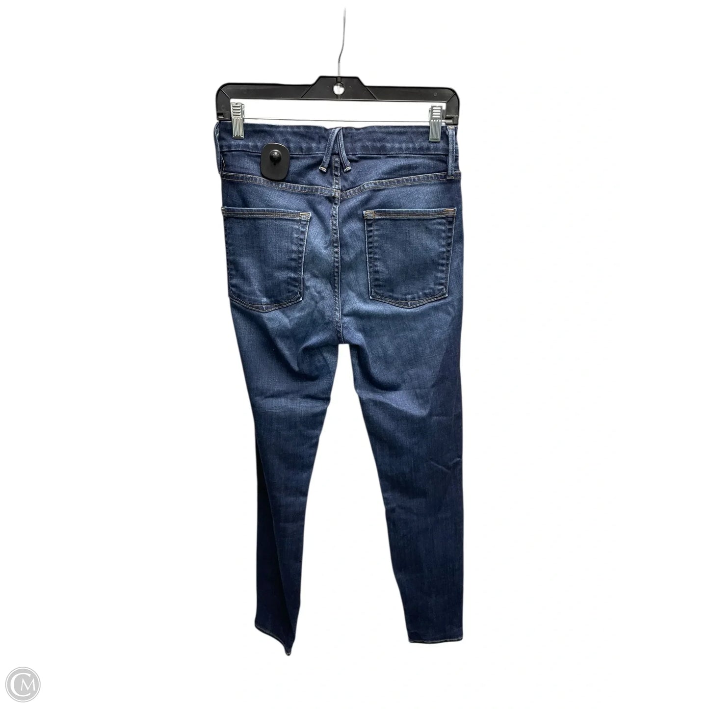 Jeans Skinny By Good American In Blue Denim, Size: 4
