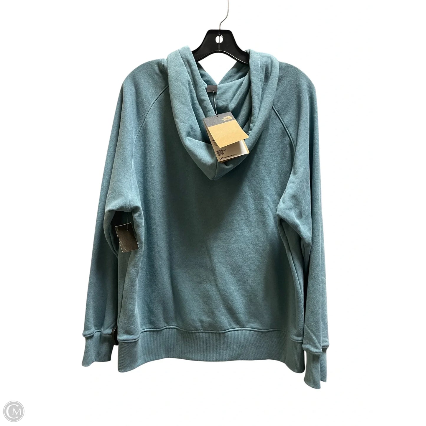 Sweatshirt Hoodie By The North Face In Blue, Size: L