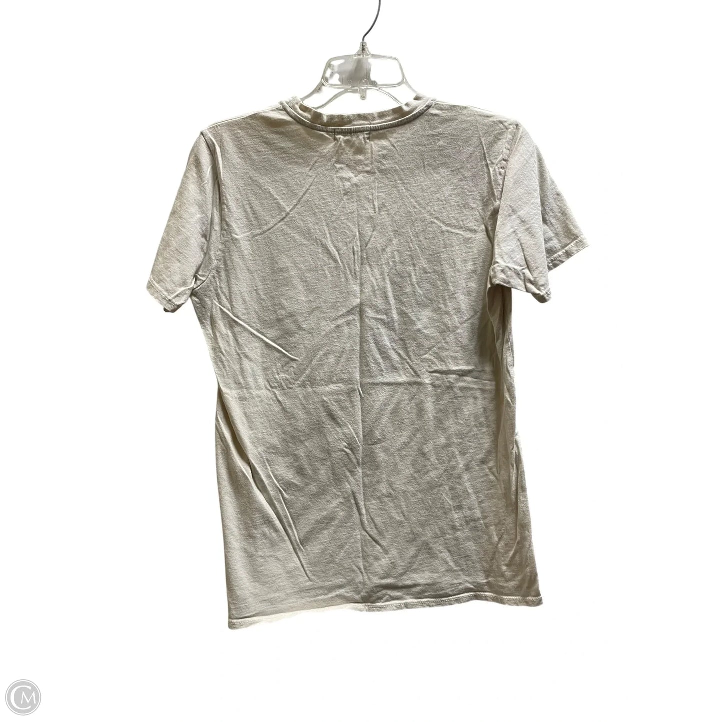 Top Short Sleeve By Altard State In Tan, Size: M