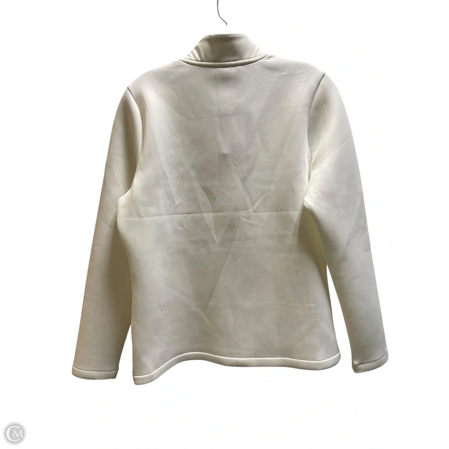Athletic Jacket By Under Armour In White, Size: M