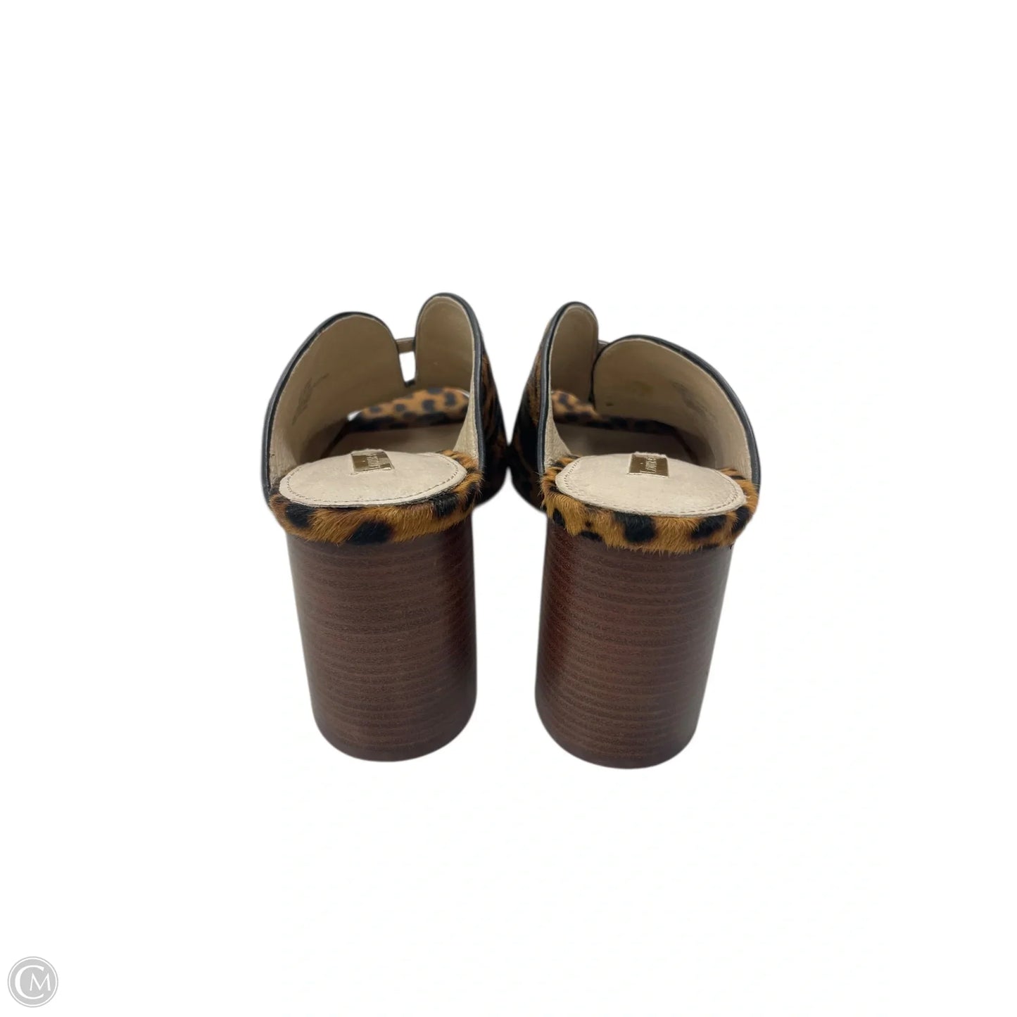 Shoes Heels Block By Louise Et Cie In Animal Print, Size: 8.5