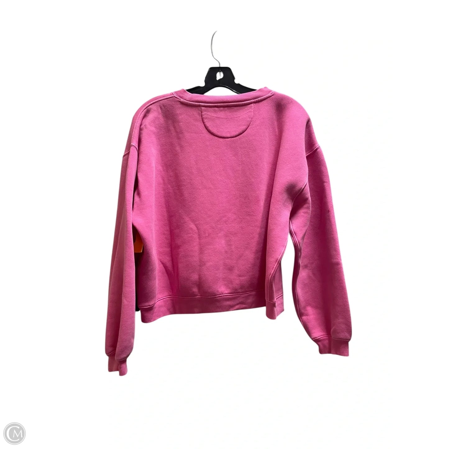 Sweatshirt Crewneck By J. Crew In Pink, Size: M