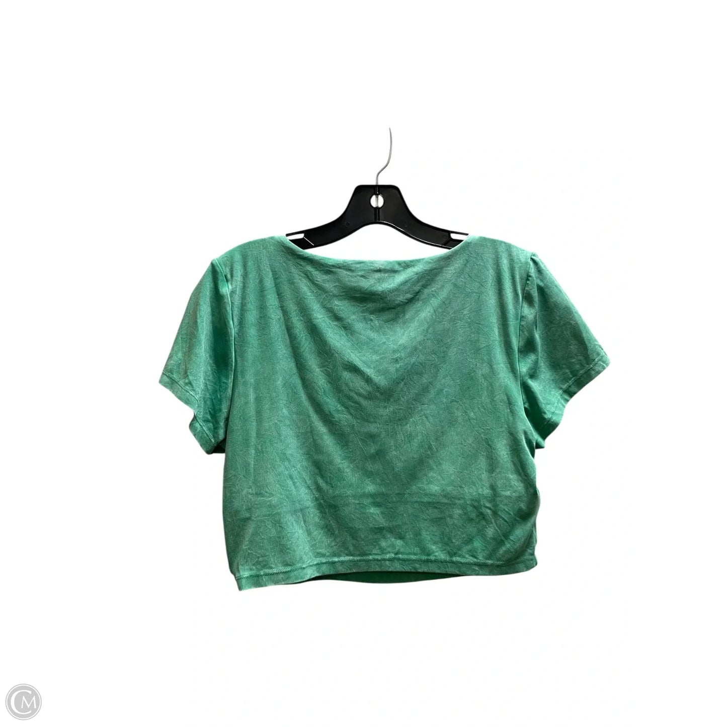 Athletic Top Short Sleeve By Aerie In Green, Size: Xl