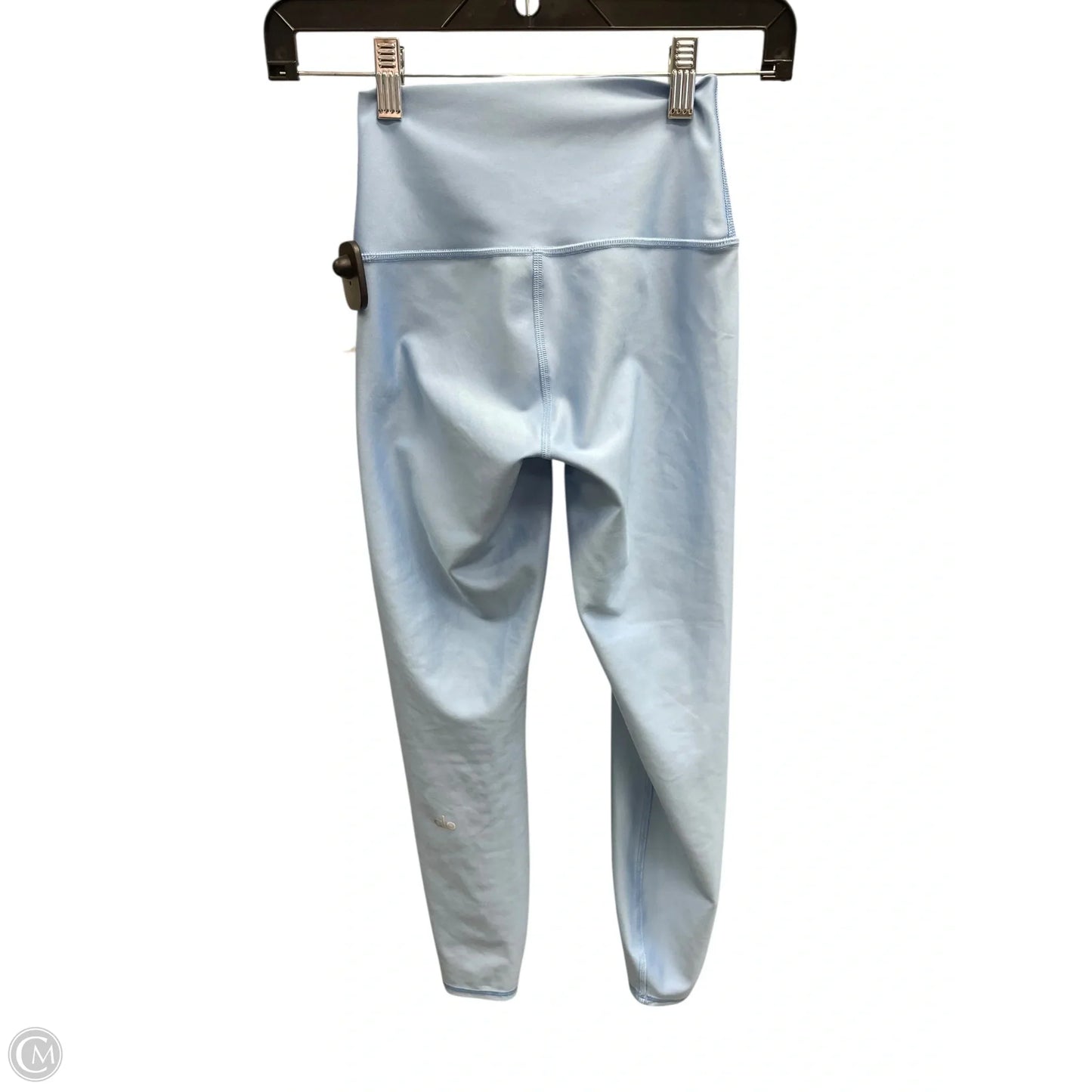 Athletic Leggings By Alo In Blue, Size: Xxs
