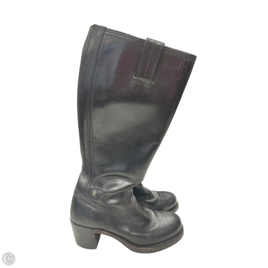 Boots Designer By Frye In Black, Size: 6.5