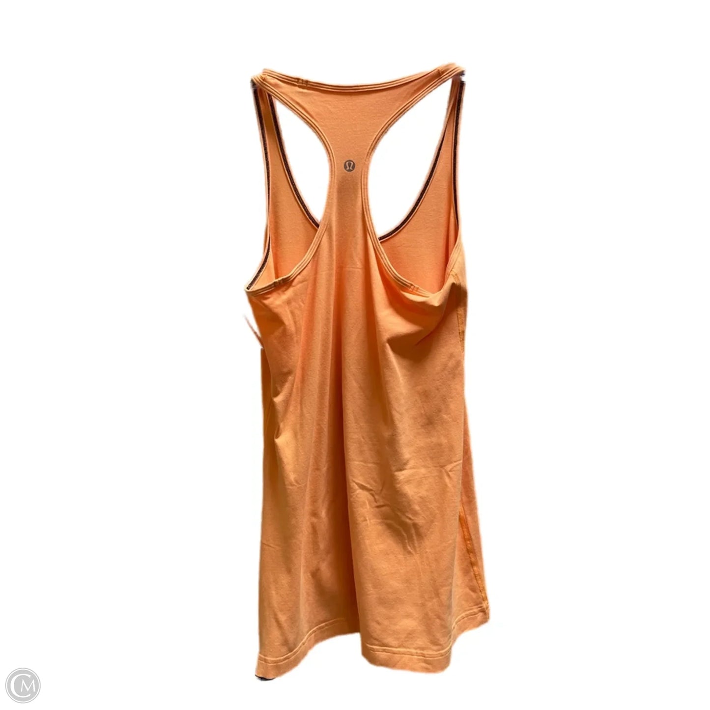 Athletic Tank Top By Lululemon In Orange, Size: 6
