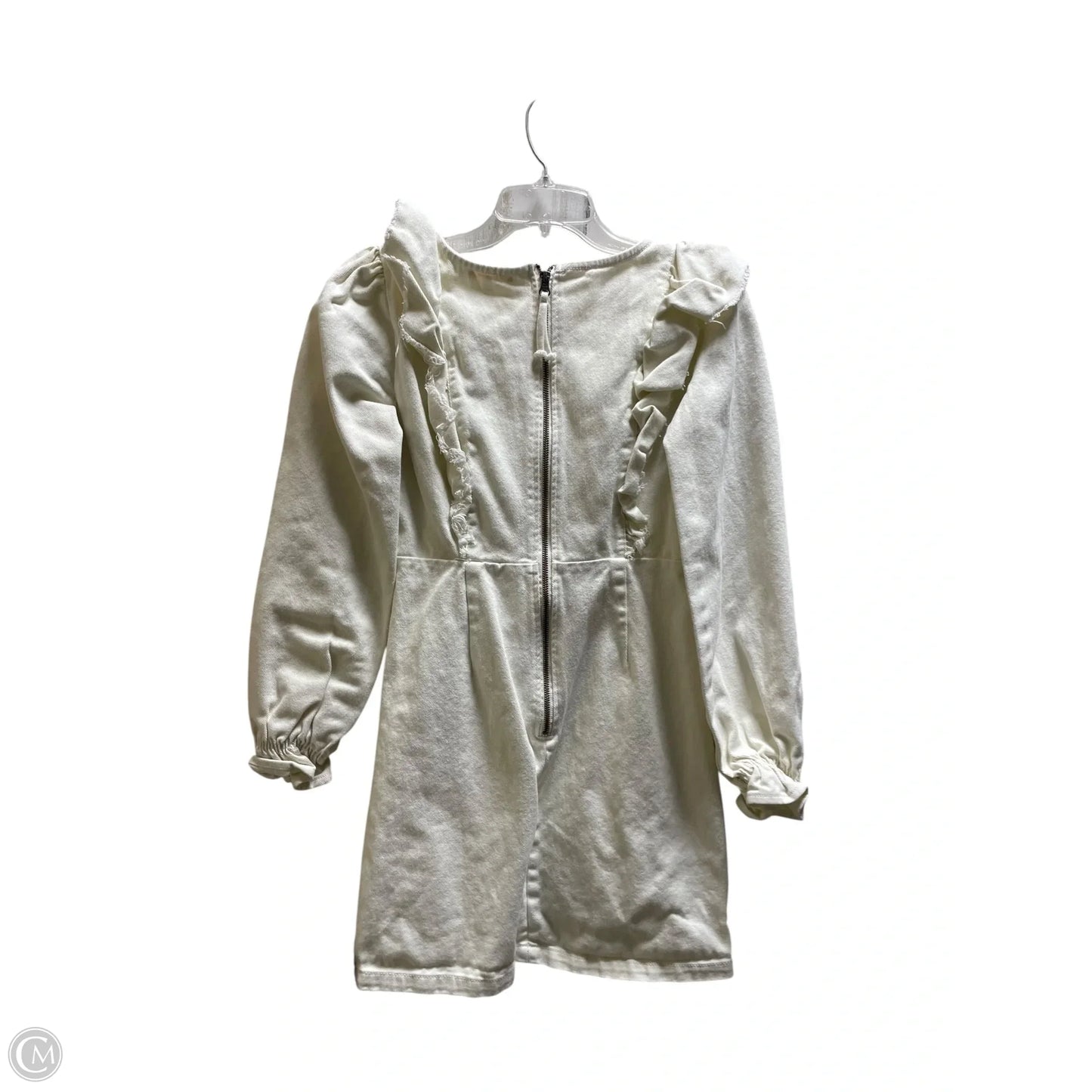 Dress Casual Midi By Gb In White, Size: S