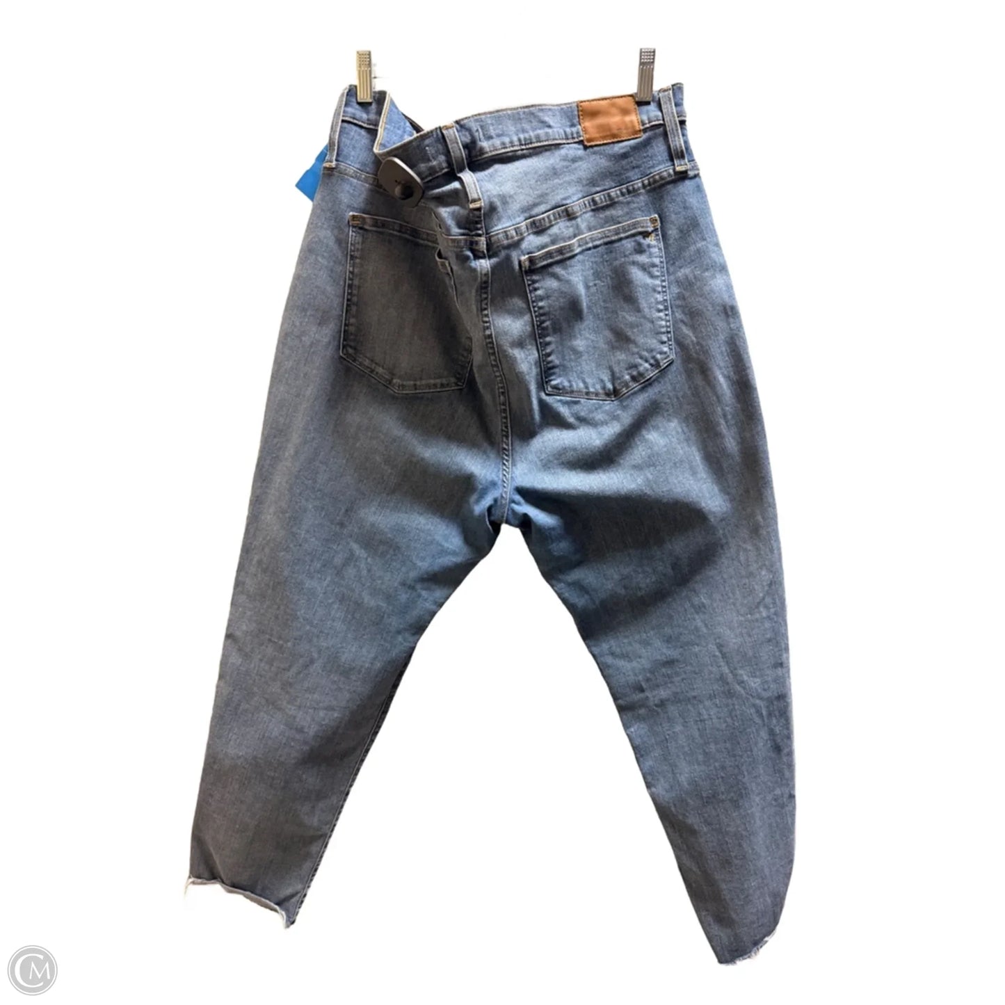 Jeans Straight By Madewell In Blue Denim, Size: 18