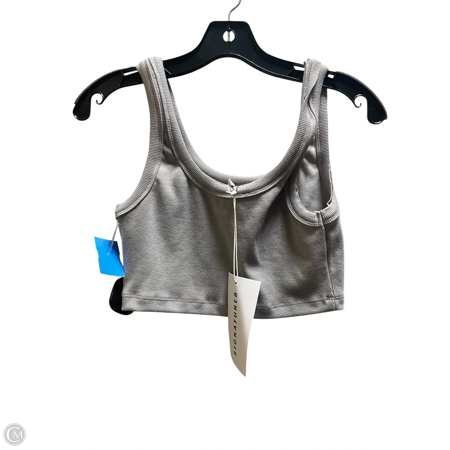 Tank Top By Clothes Mentor In Grey, Size: S