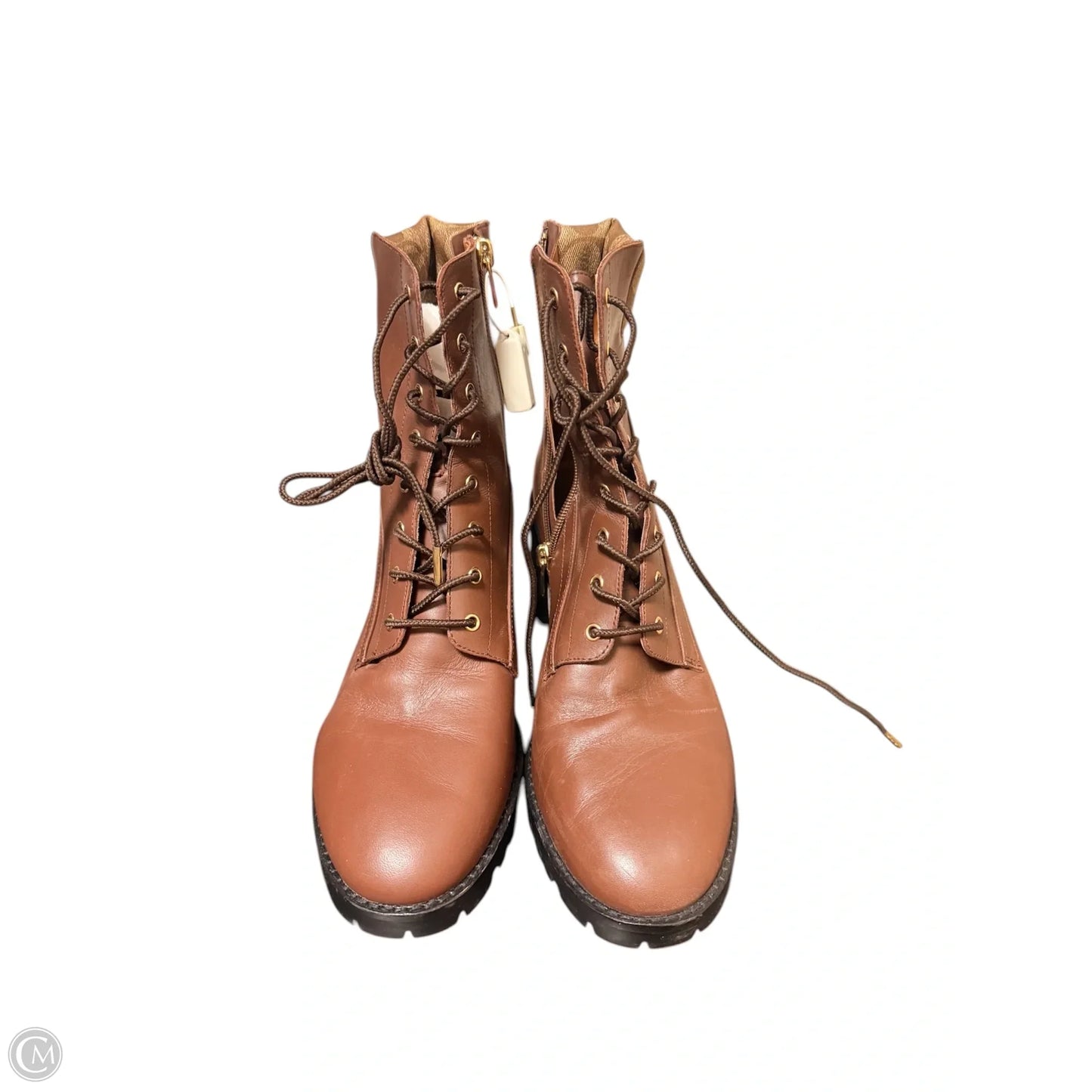Boots Designer By Coach In Brown, Size: 11