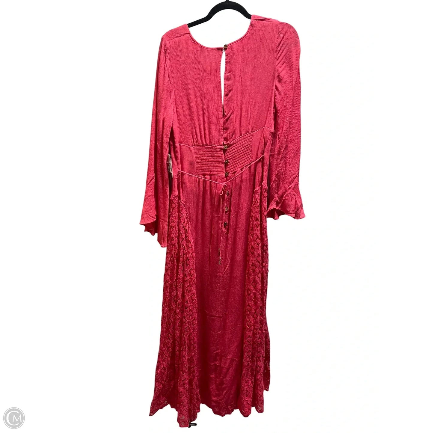 Dress Party Long By Free People In Pink, Size: S