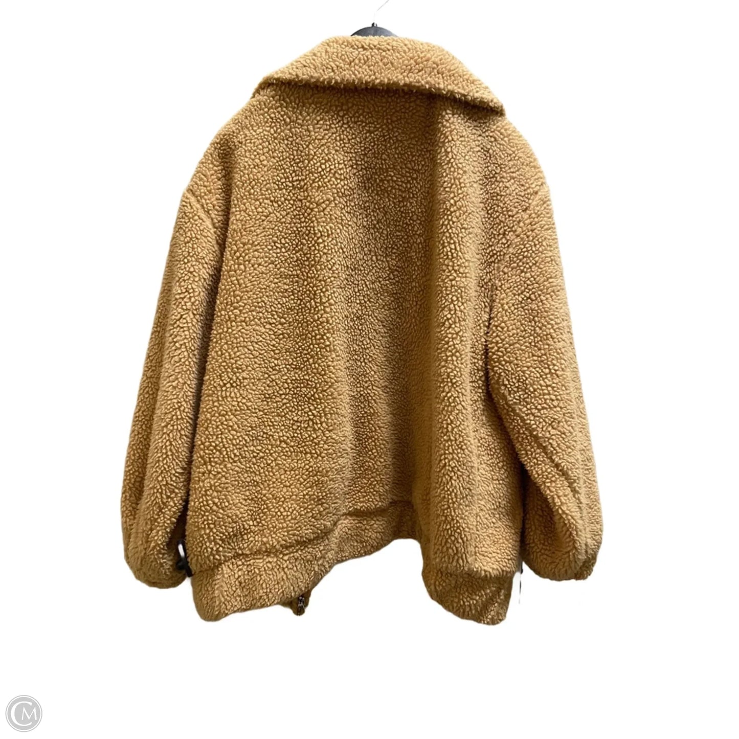 Jacket Faux Fur & Sherpa By Zaful In Brown, Size: S