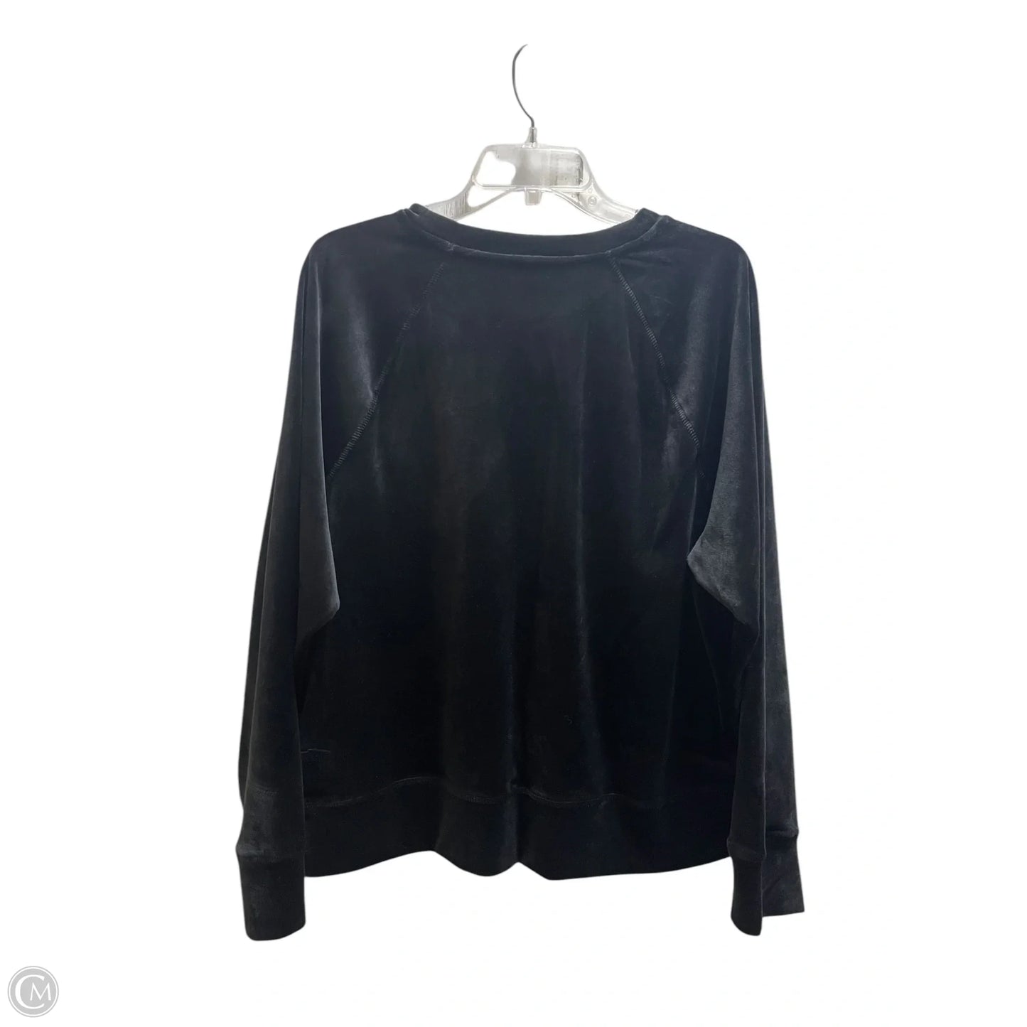 Athletic Sweatshirt Crewneck By Dkny In Black, Size: Xl