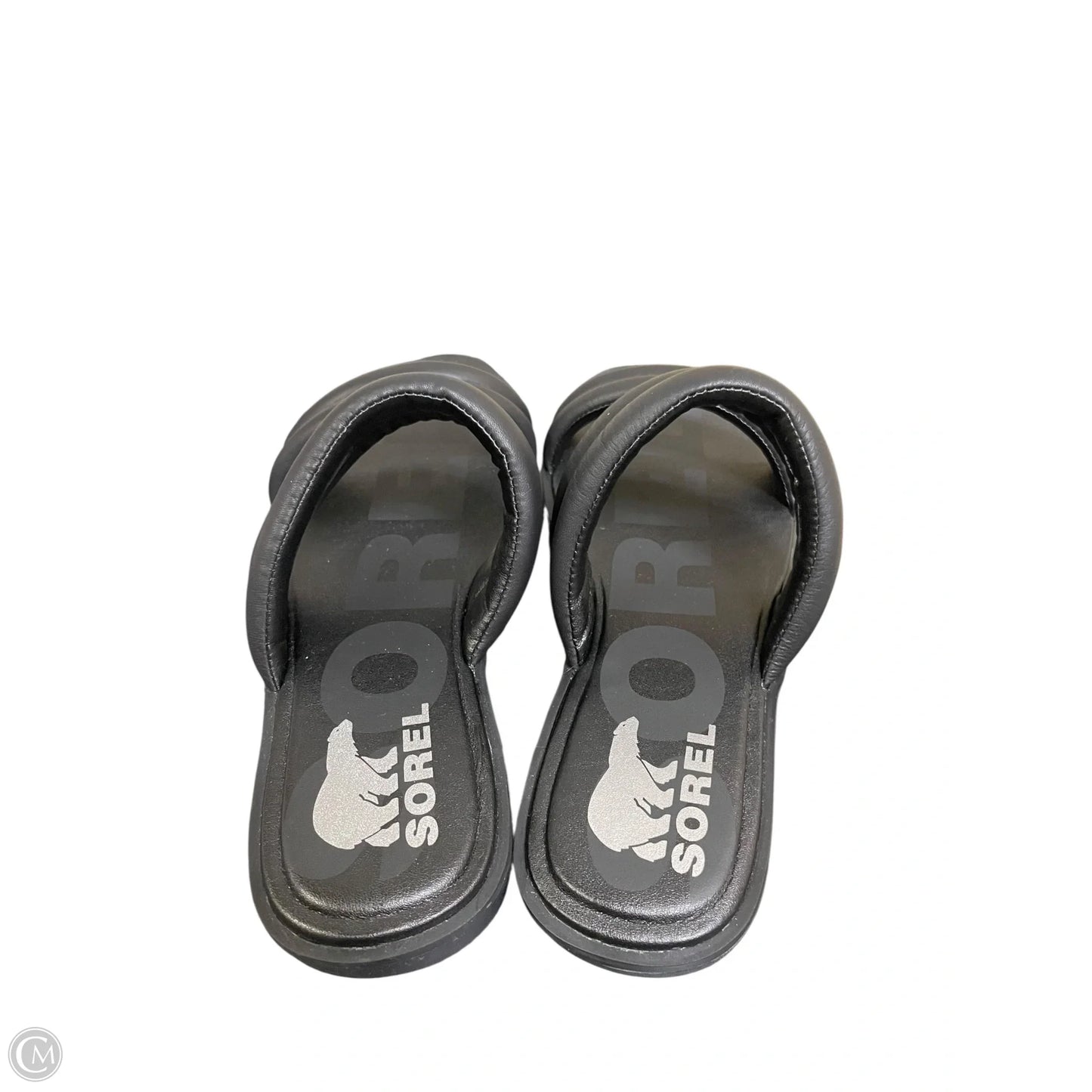 Sandals Flats By Sorel In Black, Size: 8