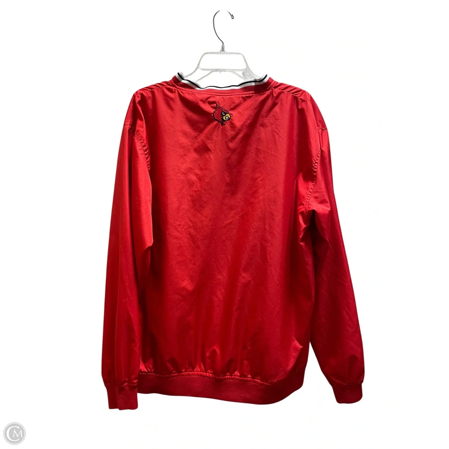 Sweatshirt Crewneck By Clothes Mentor In Red, Size: M