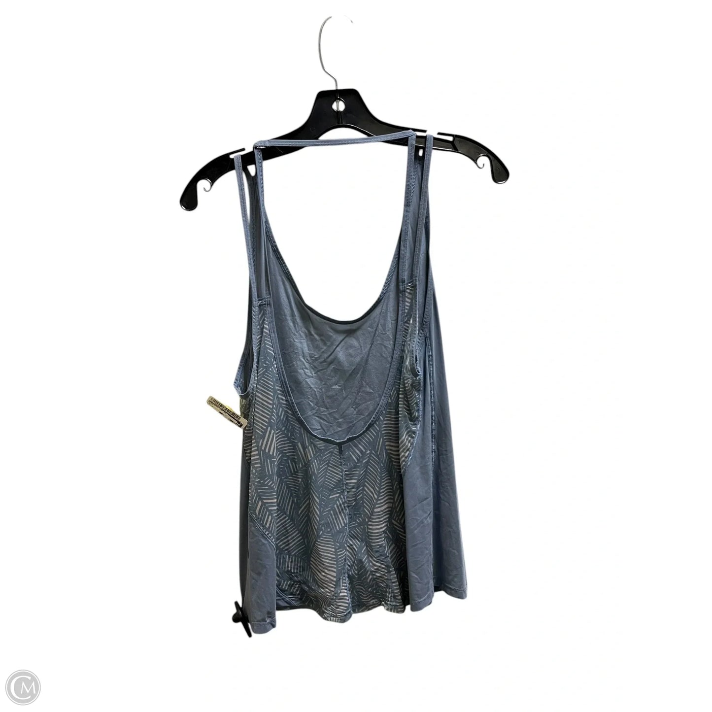 Athletic Top Short Sleeve By Lululemon In Grey, Size: 6